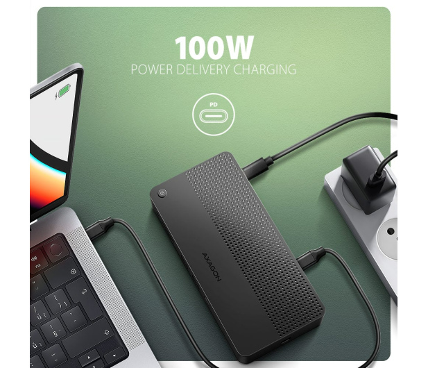 Axagon HMC-U4, USB4 40Gbps dock, 12w1 - 1353440 - zdjęcie 9